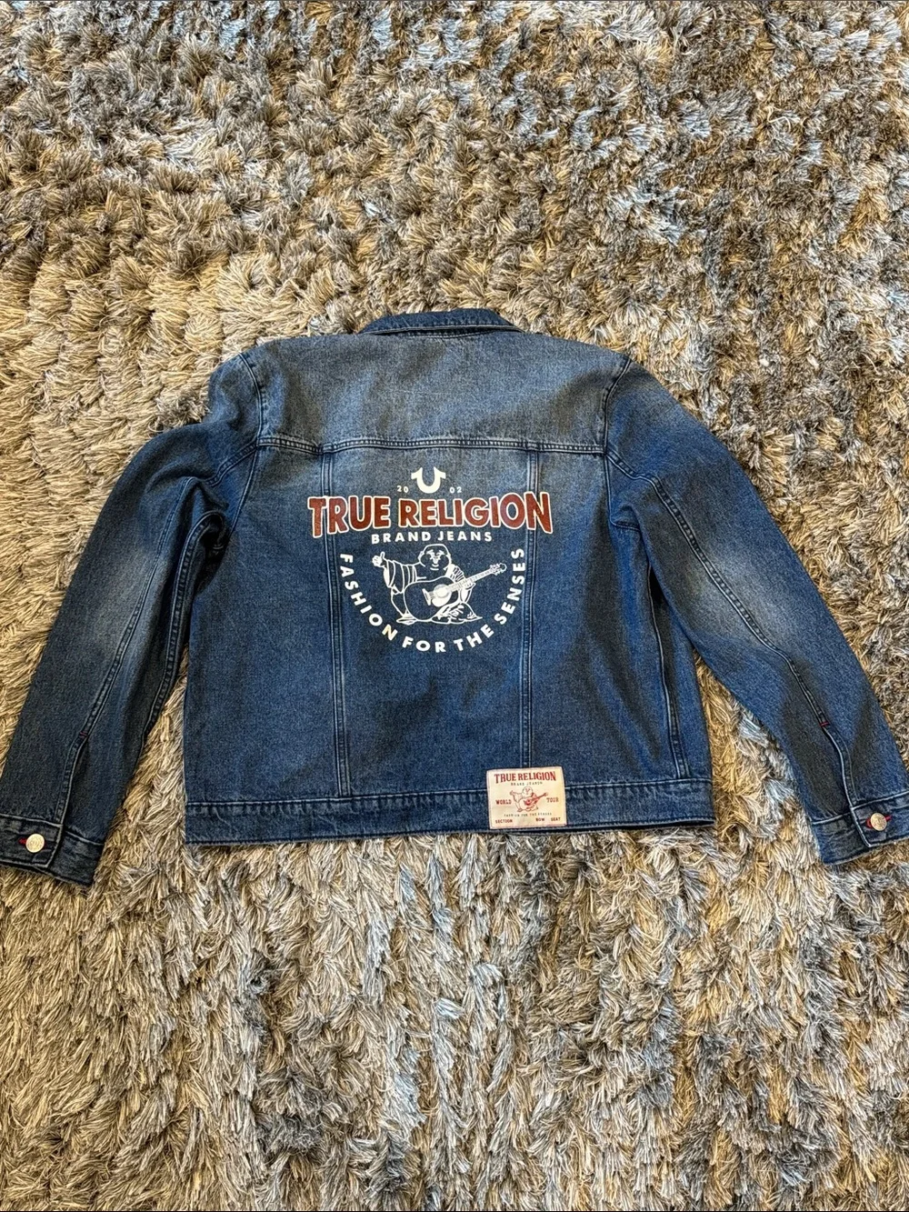 True Religion mens denim jacket
